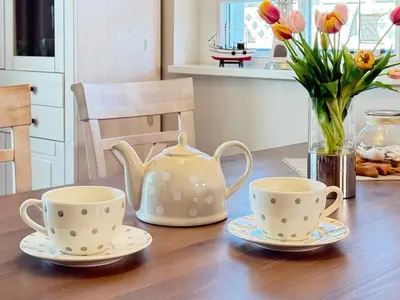 Kaffee-/Teezubehör in der Unterkunft Bärbel