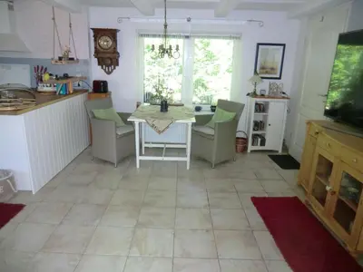 Küche/Küchenzeile in der Unterkunft Ferienhaus Zingst MinHus