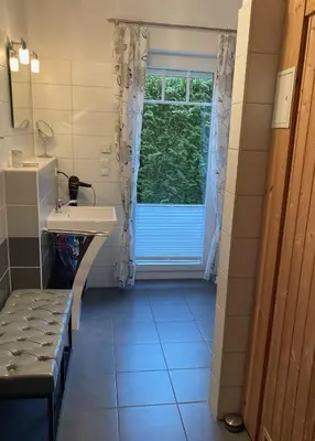 Ein Badezimmer in der Unterkunft Villa Sienna