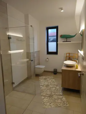 Ein Badezimmer in der Unterkunft Kleine-Ostseeliebe