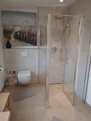 Ein Badezimmer in der Unterkunft Kleine-Ostseeliebe 2