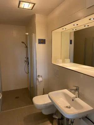 Ein Badezimmer in der Unterkunft Apartment Strandglück