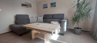 Ein Sitzbereich in der Unterkunft Rosi