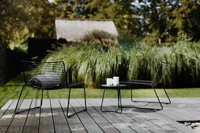 Ein Garten an der Unterkunft Refugium zum Hohen Ufer 