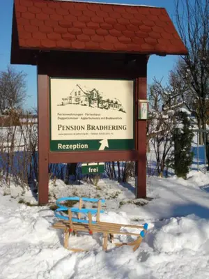 Hotel/Pension Bradhering im Winter