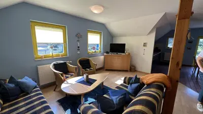 TV/Unterhaltungsangebot in der Unterkunft Haus Franzi Wohnung 1