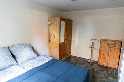 Ein Bett oder Betten in einem Zimmer der Unterkunft Mühlenstr 19 Wg 2