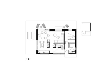 Grundriss der Unterkunft Dünenhaus Dierhagen