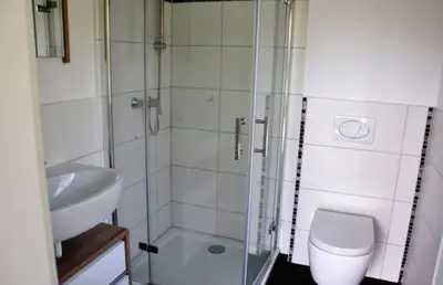 Ein Badezimmer in der Unterkunft Haus Matti