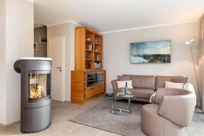 Küche/Küchenzeile in der Unterkunft Ferienhaus Zingst