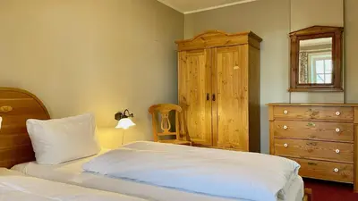 Ein Bett oder Betten in einem Zimmer der Unterkunft Haus Strandgut FW 5