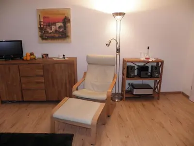 TV/Unterhaltungsangebot in der Unterkunft Eichenblick