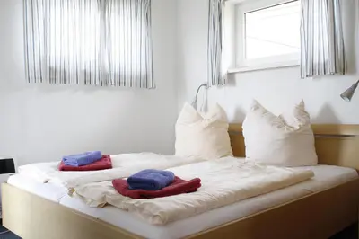 Ein Bett oder Betten in einem Zimmer der Unterkunft FLOATING HOUSES - 
