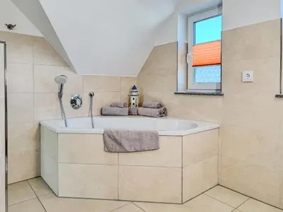 Ein Badezimmer in der Unterkunft Windland