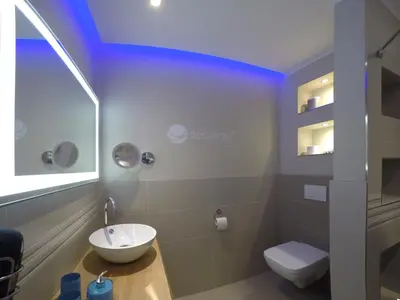Ein Badezimmer in der Unterkunft Ferienwohnung Ostseereif WE51