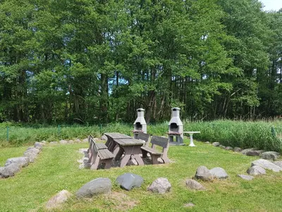 Ein Garten an der Unterkunft MeerZeit