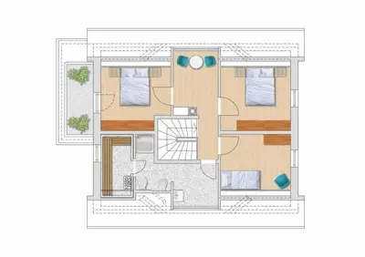 Grundriss der Unterkunft Haus 