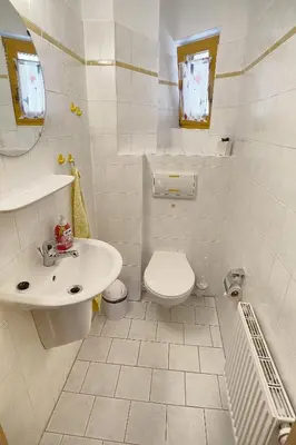 Ein Badezimmer in der Unterkunft Schwalbenweg - b45866