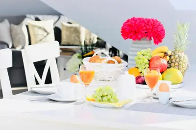 Essen in der Ferienwohnung oder in der Nähe