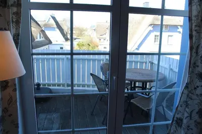 Ein Balkon oder eine Terrasse in der Unterkunft Wellnessresidenz 