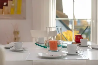 Getränke in der Unterkunft Godeke Michels Ferienwohnung 23-Jonggöntje Seestr5b