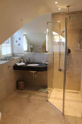 Ein Badezimmer in der Unterkunft Ferienhaus Sehnsucht