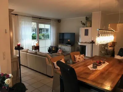 TV/Unterhaltungsangebot in der Unterkunft Godeke Michels Ferienwohnung 21 Seestr5b