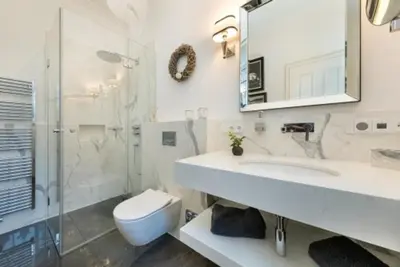 Ein Badezimmer in der Unterkunft Victoria Luna I