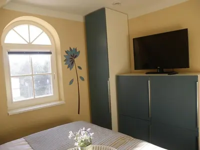 TV/Unterhaltungsangebot in der Unterkunft Ferienwohnung 3 