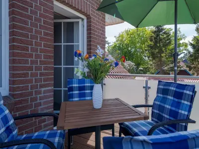 Ein Balkon oder eine Terrasse in der Unterkunft Anny 2