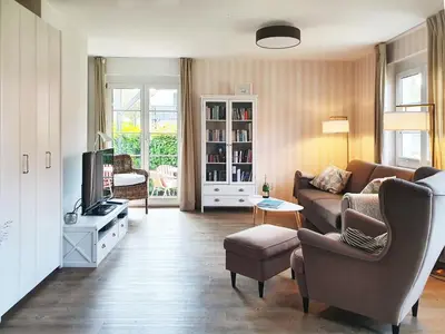 TV/Unterhaltungsangebot in der Unterkunft Darßkieker K1