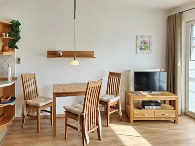 TV/Unterhaltungsangebot in der Unterkunft Das Gelbe vom Darss 2