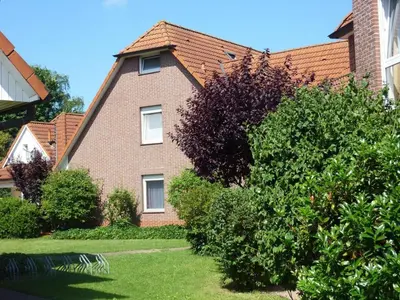 Ein Garten an der Unterkunft Holiday apartment Eulenspiegel