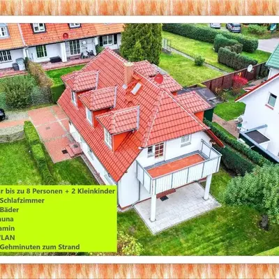 Haus Admiral mit Garten