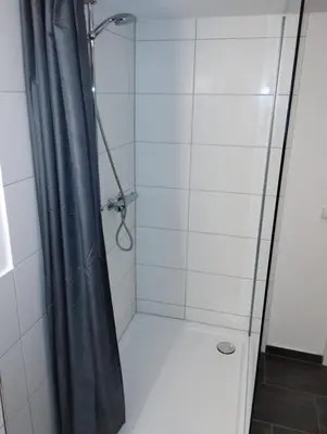 Ein Badezimmer in der Unterkunft Huus am Darß