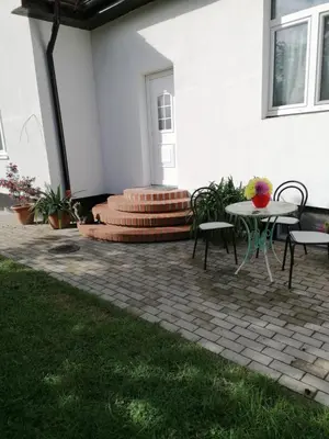 Ein Garten an der Unterkunft Landhaus Thätner Fewo 2