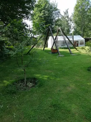 Ein Garten an der Unterkunft Landhaus Thätner Fewo 2