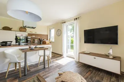 TV/Unterhaltungsangebot in der Unterkunft Ferienwohnung Cellina