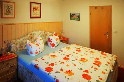 Ein Bett oder Betten in einem Zimmer der Unterkunft Bobert kleines Ferienzimmer