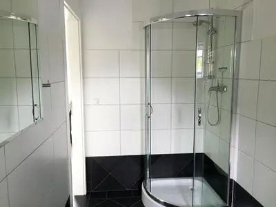 Ein Badezimmer in der Unterkunft FeWo ZENO III