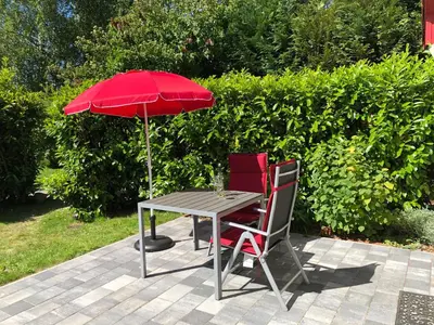 Ein Garten an der Unterkunft FeWo ZENO II
