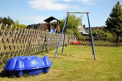 Ein Kinderspielbereich in der Unterkunft Dat blaue Huus - Am Tor zum Darß