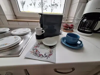 Kaffee-/Teezubehör in der Unterkunft Birkenstr 14 Timeout Oasis