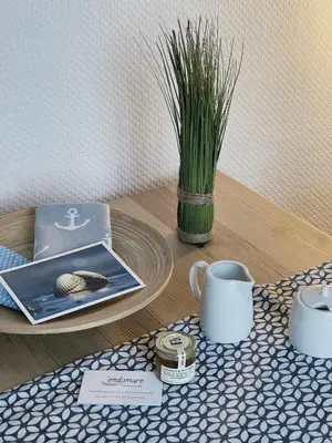 Grundriss der Unterkunft Ferienwohnung Meerverliebt