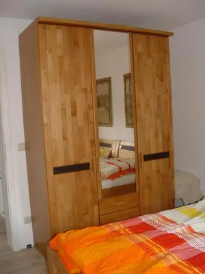 Ein Bett oder Betten in einem Zimmer der Unterkunft Arbshagen