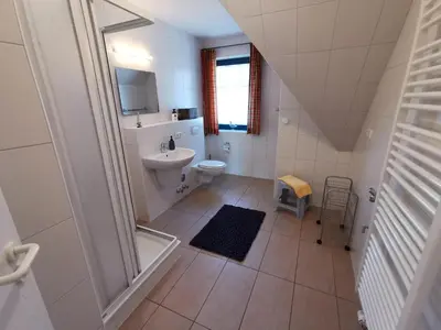 Ein Badezimmer in der Unterkunft LandBrise
