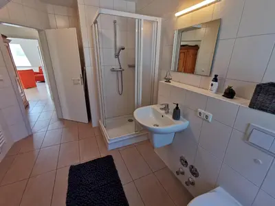 Ein Badezimmer in der Unterkunft LandBrise