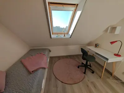 Ein Sitzbereich in der Unterkunft SeemannsLiebe