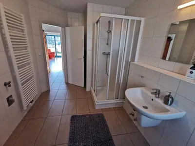 Ein Badezimmer in der Unterkunft SommerBrise