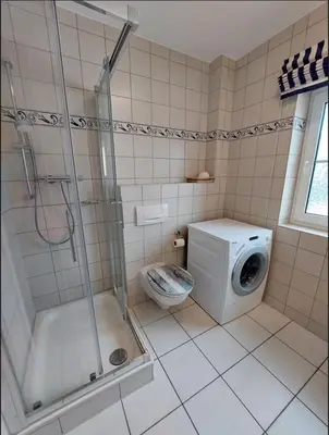 Ein Badezimmer in der Unterkunft Meerglück - Ferienhaus mit gehobener Ausstattung
